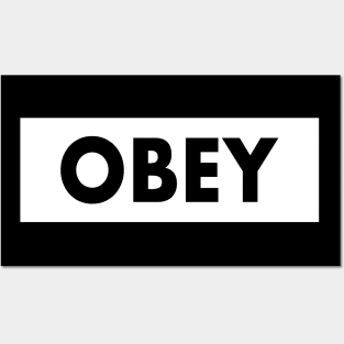 OBEY - They Live (1988) - John Carpenter Posters and Art